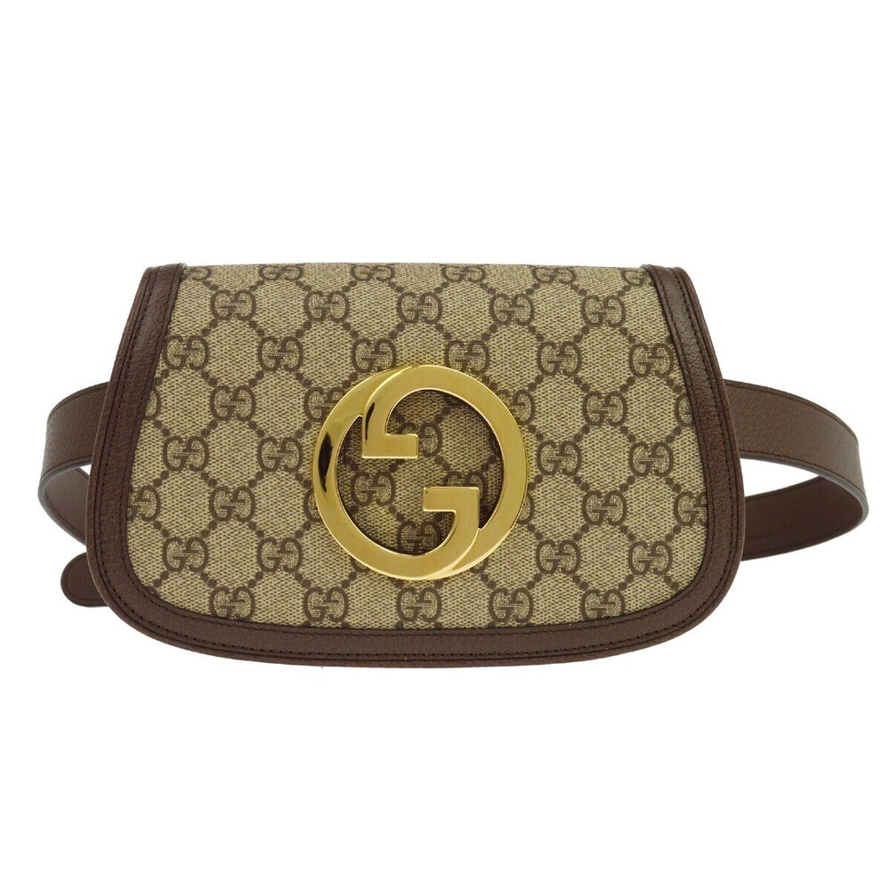 Gucci Blondie Belt GG Coated Canvas